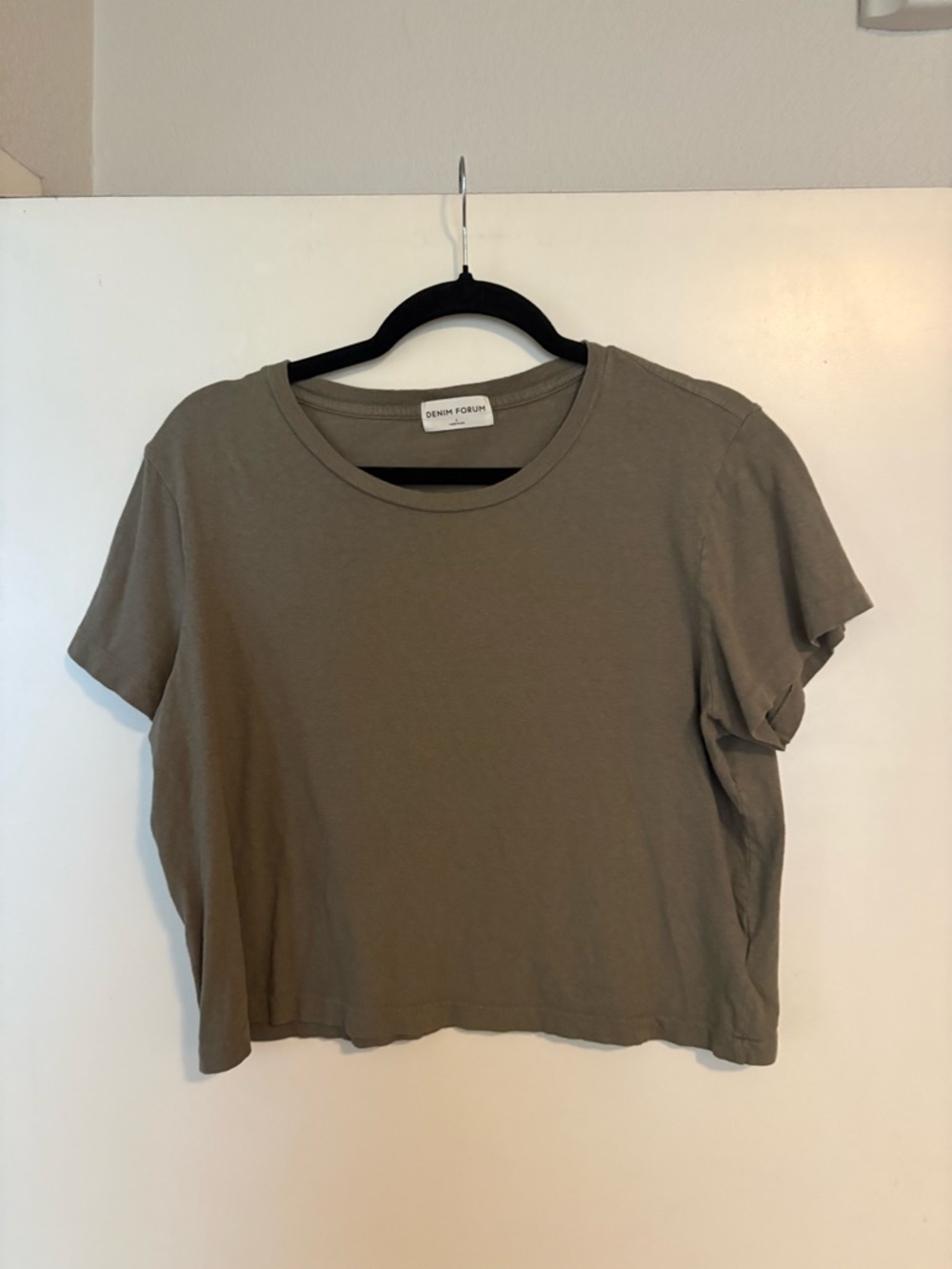 Denim Forum The Kate Crop Tee